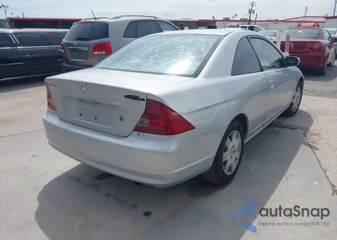 2001 Honda Civic Ex from USA, damaged, VIN 1HGEM22901L019392